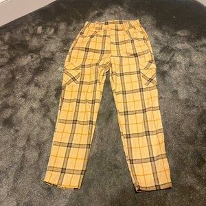 90s skater vibes plaid pants